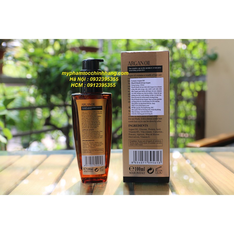 TINH DẦU DƯỠNG TÓC LUXURY ARGAN OIL 100ML | BigBuy360 - bigbuy360.vn