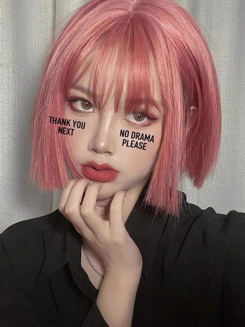 Tóc giả ngắn thẳng đơ 🥰FREESHIP mã c113