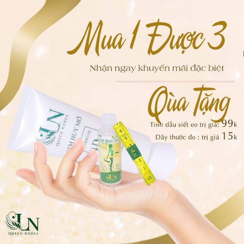 [Chính hãng] Kem hủy mỡ 4D LN (Tặng tinh dầu + thươc dây) | BigBuy360 - bigbuy360.vn