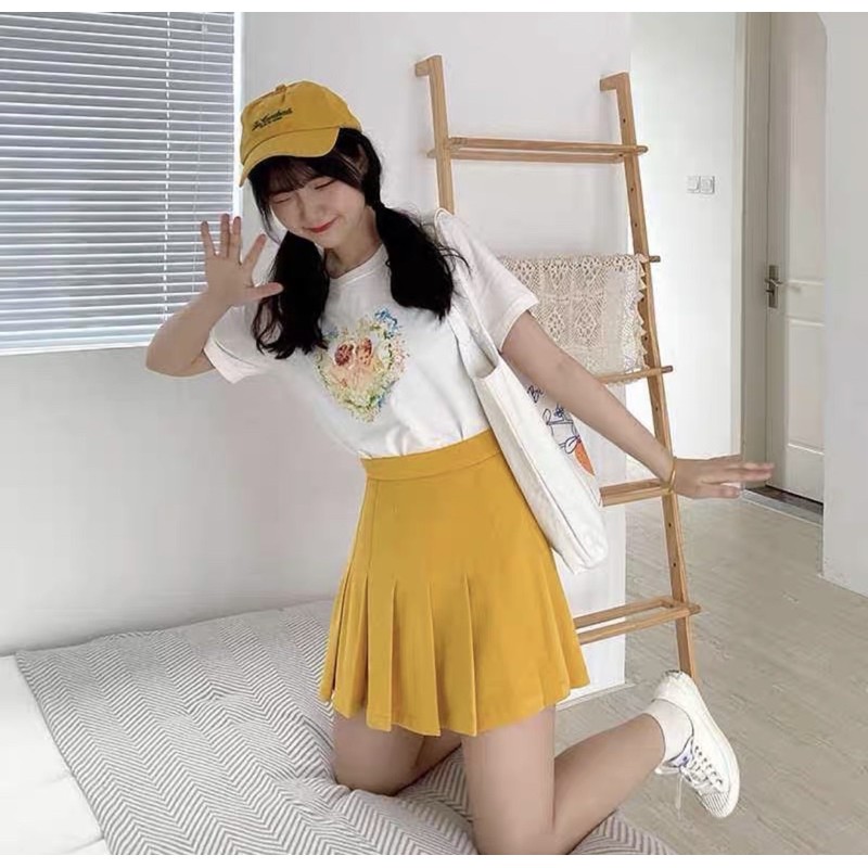 Chân váy tennis ulzzang bigsize