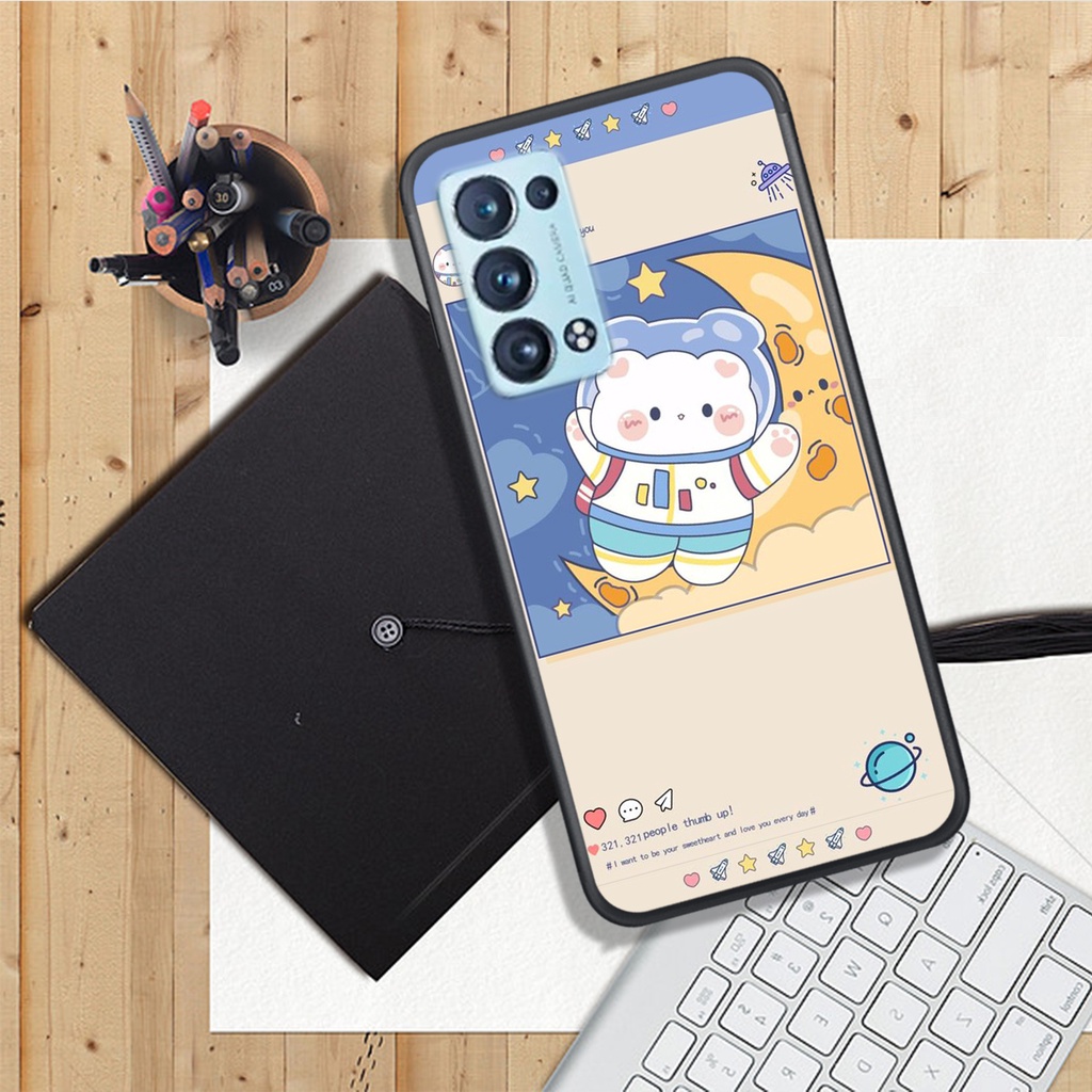 [ HOT BỎNG TAY] ỐP LƯNG OPPO RENO 6 4G/RENO 6 5G/RENO 6Z/ A16/A95 5G  , IN HINH CHIBI PHI HÀNH GIA ĐÁNG YÊU, SIÊU CUTE.
