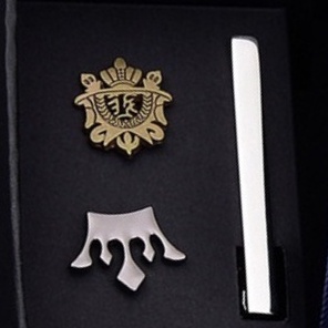 Set cà vạt bản to 8cm làm quà tặng cho Nam gồm cà vạt, kẹp cà vạt, ghim cài áo đóng hộp lịch sự CCV-28