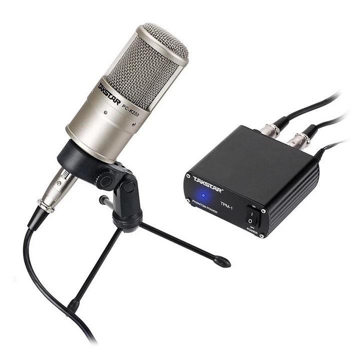 Sale Micro thu âm không cần soundcard,Mic thu âm PC- K200,