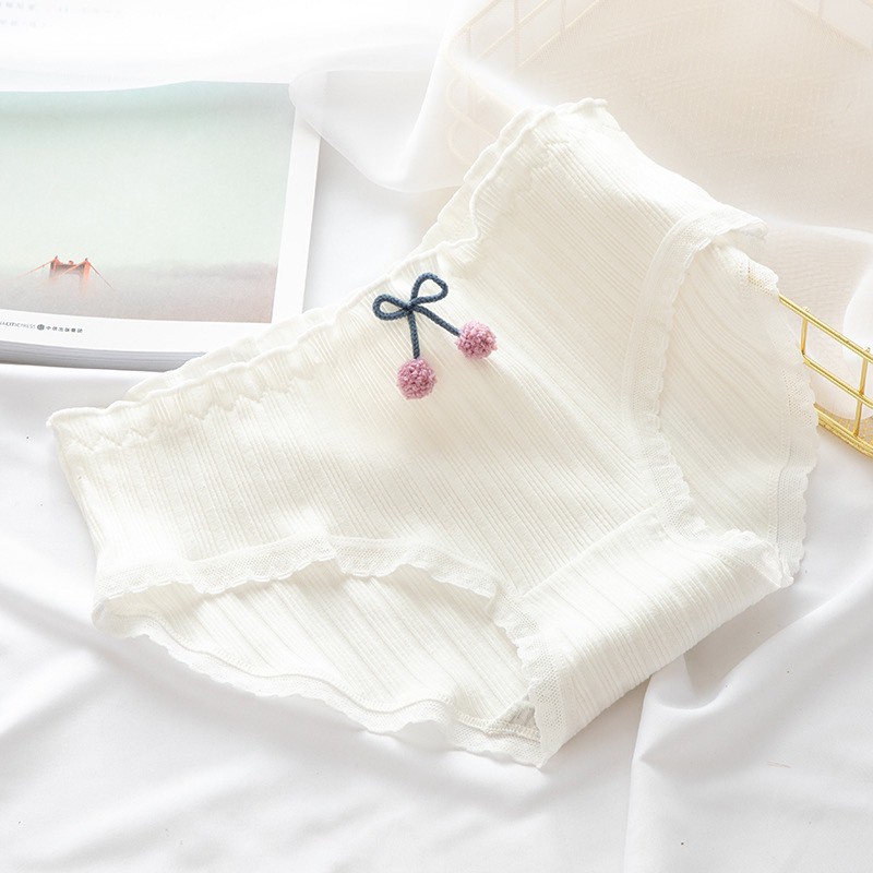 QUẦN LÓT NỮ ❤️FREESHIP❤️ Quần lót Nữ Cotton gân tăm tông xanh cạp bèo dễ thương mẫu 1788 | BigBuy360 - bigbuy360.vn