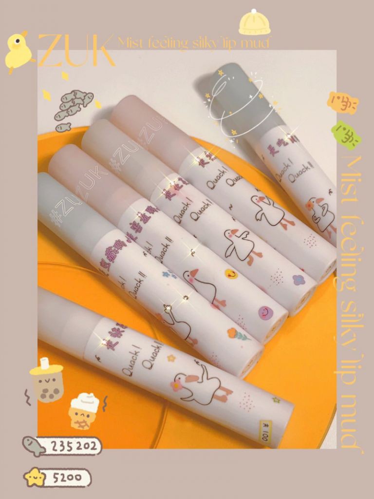 (Hàng Mới Về) Son Môi Màu Nhung Lì Lâu Trôi Dễ Thương Dành Cho Học Sinh | BigBuy360 - bigbuy360.vn