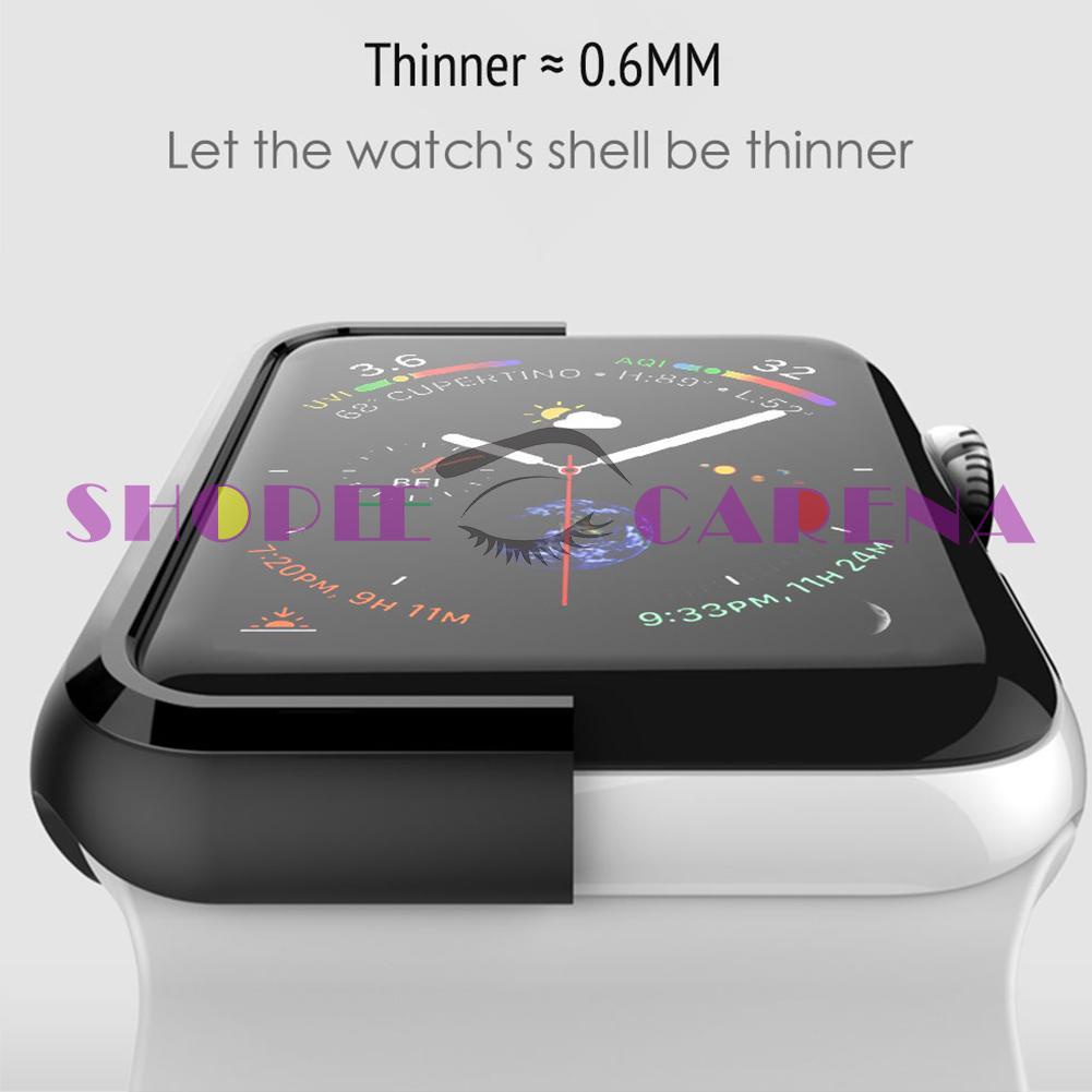 Vỏ Pc Cứng Siêu Mỏng Chống Sốc Bảo Vệ Cho Apple Watch Iwatch