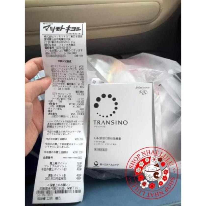Hộp xóa nám trắng da Transino 240 viên Nhật bản (Trắng) | BigBuy360 - bigbuy360.vn