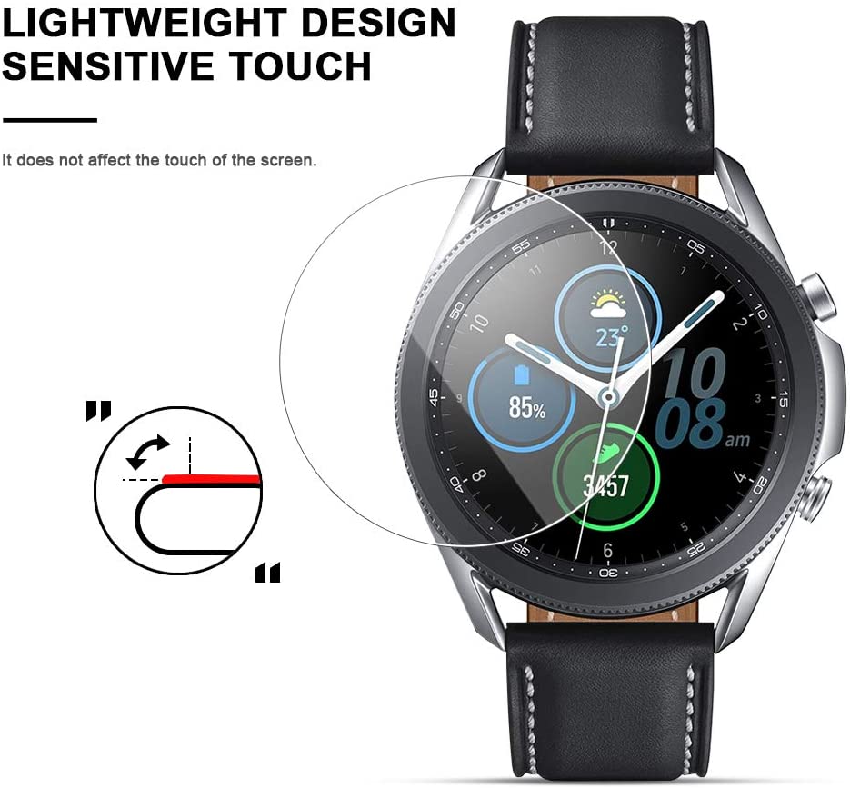 Mặt Kính Cường Lực Hd Cho Đồng Hồ Thông Minh Samsung Galaxy Watch 3 41mm 45mm