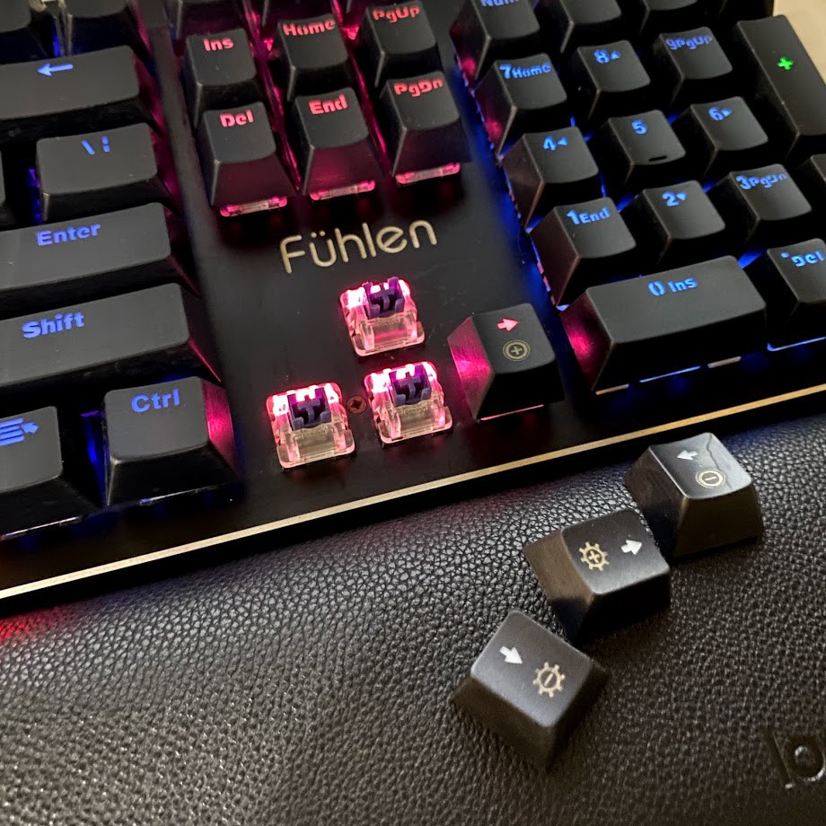 Bàn phím cơ Fuhlen Eraser RGB Like New | BigBuy360 - bigbuy360.vn