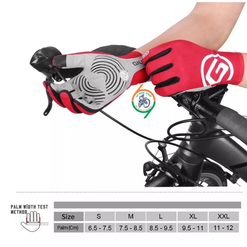69bikeshop_GĂNG TAY XE ĐẠP CHỐNG SỐC GIYO CHE FULL NGÓN CHỐNG SỐC