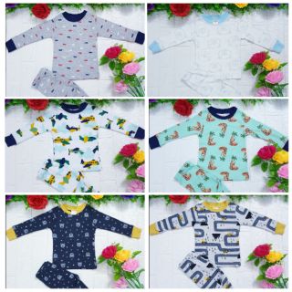 Bộ cotton xuất dư bé trai