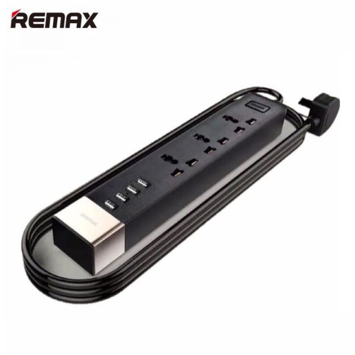 Ổ cắm điện đa năng tích hợp 4 cổng USB Remax RU - S2