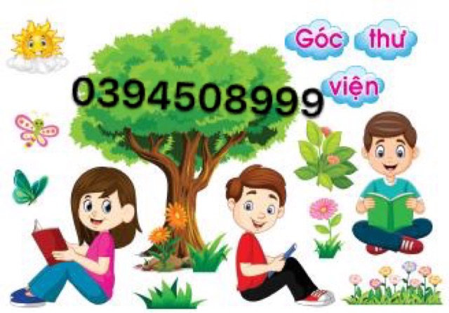 Tranh decal mầm non( ảnh thật)- góc thư viện – Đồ chơi trẻ em Tranh Decal Mầm Non( Ảnh Thật)- Góc Thư Viện – Đồ Chơi Trẻ Em