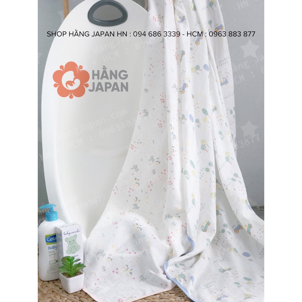 Khăn tắm xô Nous 1 lớp cho bé nhiều họa tiết ngẫu nhiên cho bé