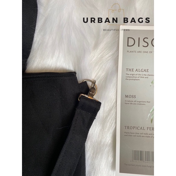 Túi vải đeo chéo cầm tay nam nữ [Trợ giá ship] [Urban Bags] | BigBuy360 - bigbuy360.vn