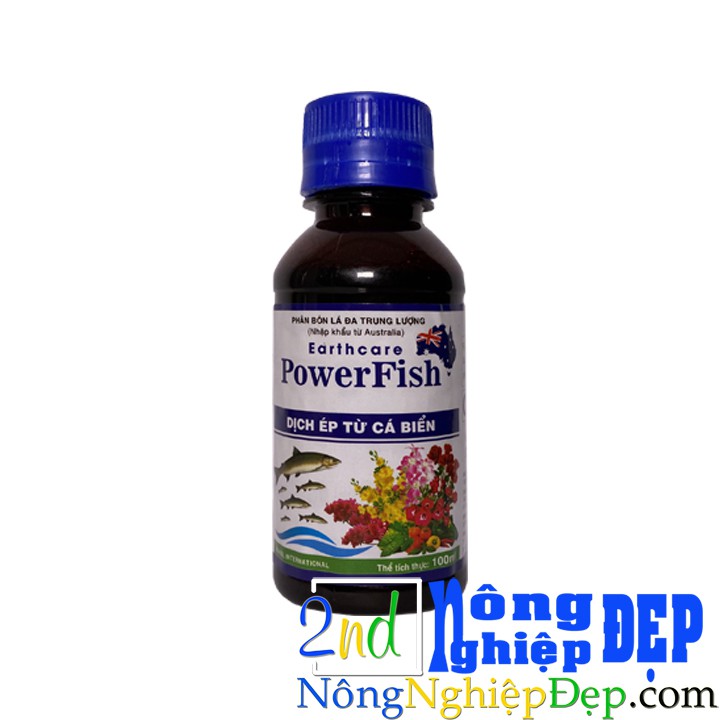 Phân Bón powerFish 100ml - Dịch Ép Từ Cá Biển