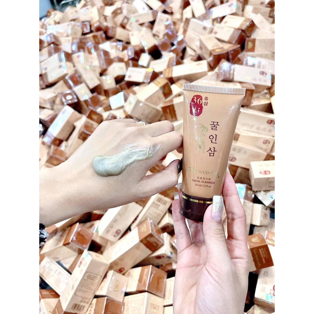 Sữa rửa mặt mật nhân sâm thiên nhiên Meea Organic chính hãng, sạch da sâu, ngừa mụn, trắng sáng da, dưỡng da chuyên sâu | BigBuy360 - bigbuy360.vn