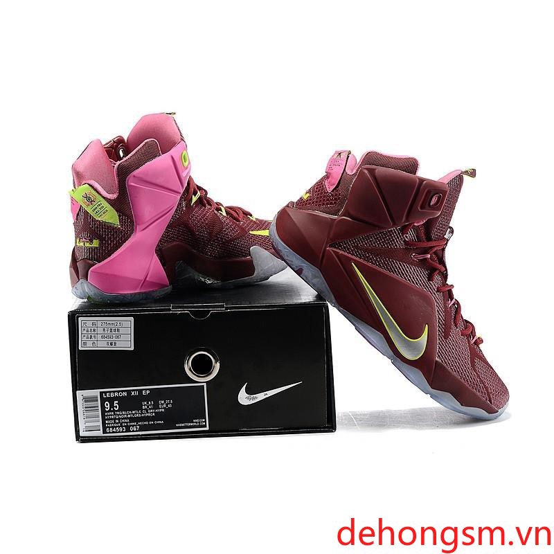Giảm giá Nike Lebron James 12 Giày thể thao bóng rổ nam hàng đầu thấp -567