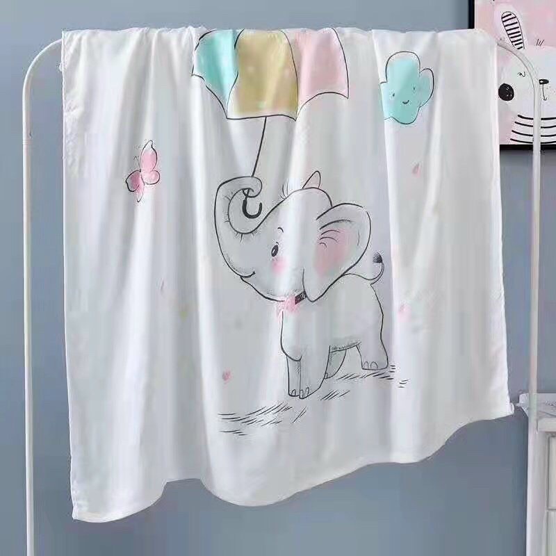 Khăn Lụa Cao Cấp 100% Sợi Tre, Khăn Siêu Mềm ,Siêu Thấm Kích Thước 110x110cm Babibu - KTXST