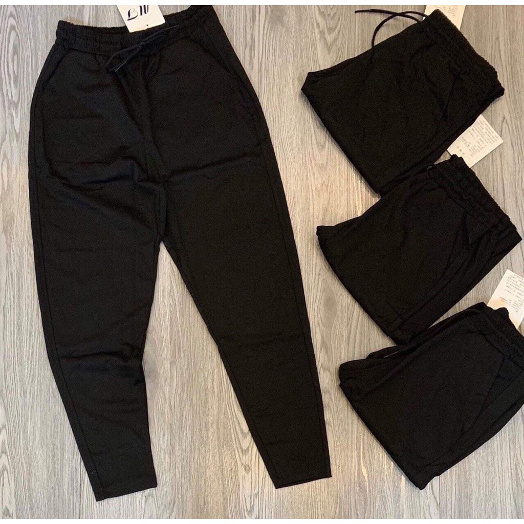 [BÁN SỈ] Quần Nữ Dáng Thể Thao Cạp Chun Viền Chất Uni Năng Động_Đi Tập Đi Chơi Thoải Mái | BigBuy360 - bigbuy360.vn