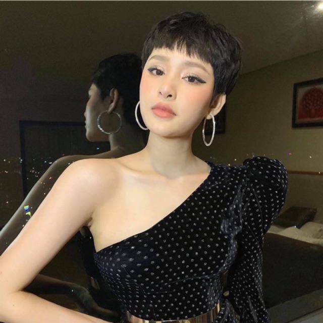 Khuyên tai tròn bạc S925 đính Full đá pha lê cao cấp cá tính sang chảnh - K211/212/213