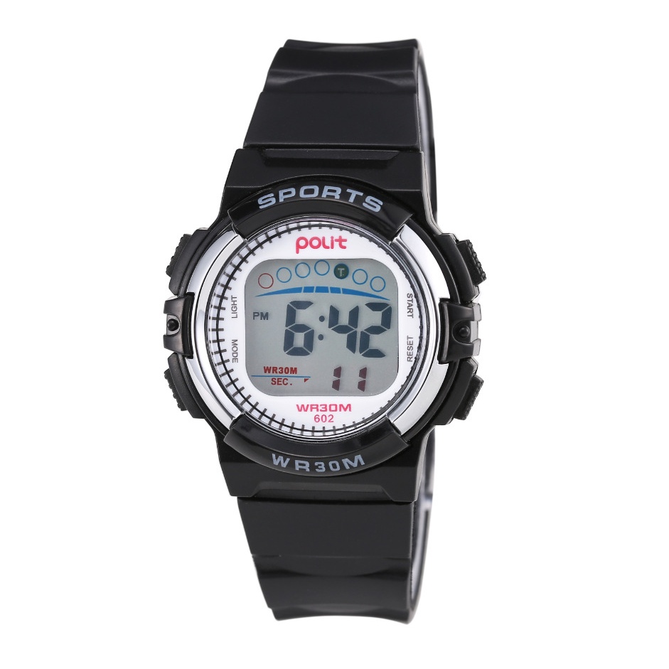 Đồng Hồ Kỹ Thuật Số Chống Thấm Nước Phong Cách Thể Thao Thời Trang Cho Bé Trai Và Gái