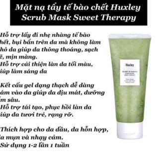 Mặt nạ tẩy tế bào chết Huxley