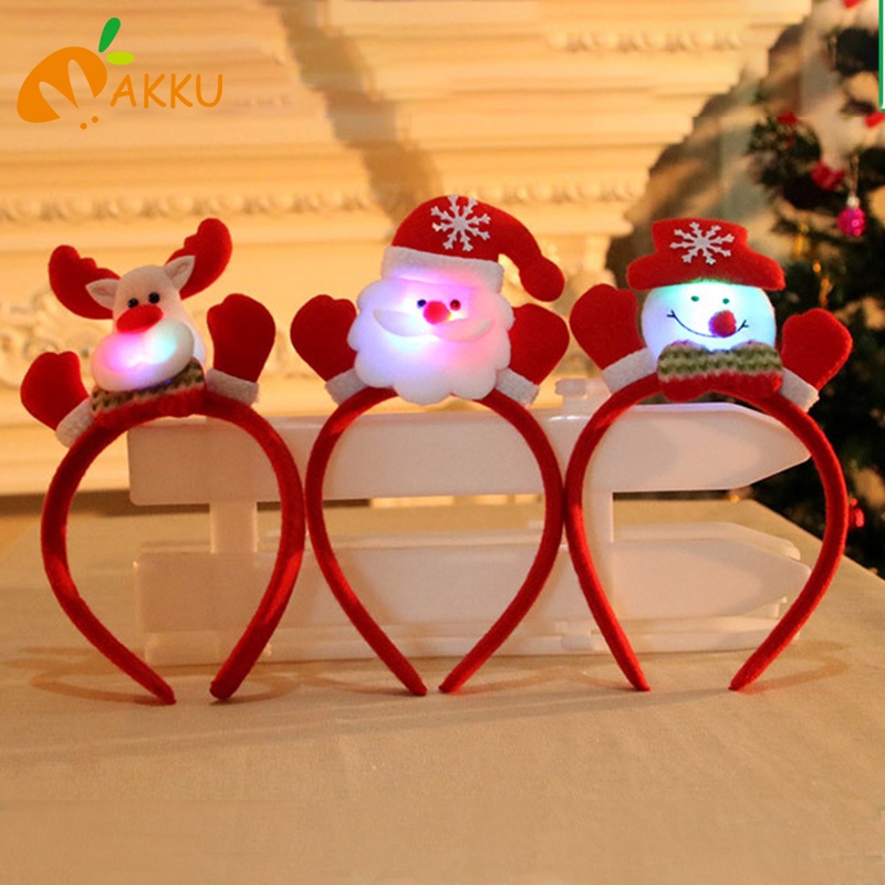 Băng đô cài tóc có đèn led dễ thương xinh xắn cho bé