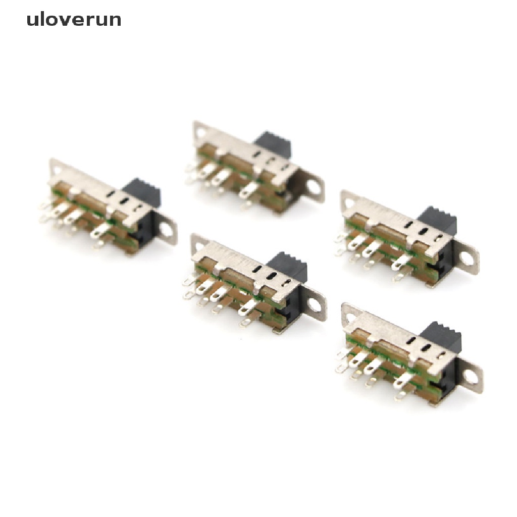 Set 20 Công Tắc Gạt Kép SS23E04 8 Chấu DP3T Dài 5mm Chuyên Dụng