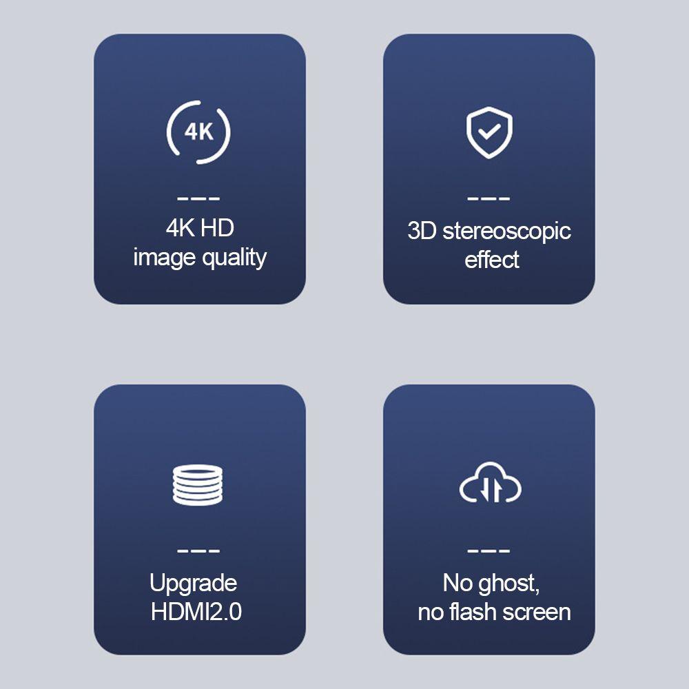 BTLIMER Cáp HDMI Chất Lượng Cao 1m / 1.5m / 3m / 5m HD 2.0 Cho PS5 PS4