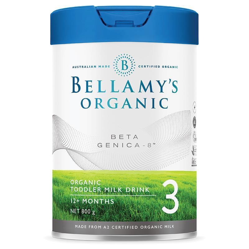 Sữa bột Bellamy’s Organic Beta Genica - 8 (Úc) hộp 800g hữu cơ