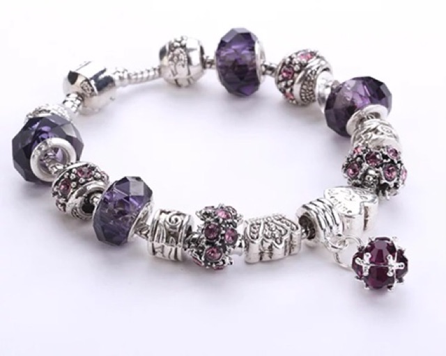 Vòng charm bạc thái Phong thuỷ