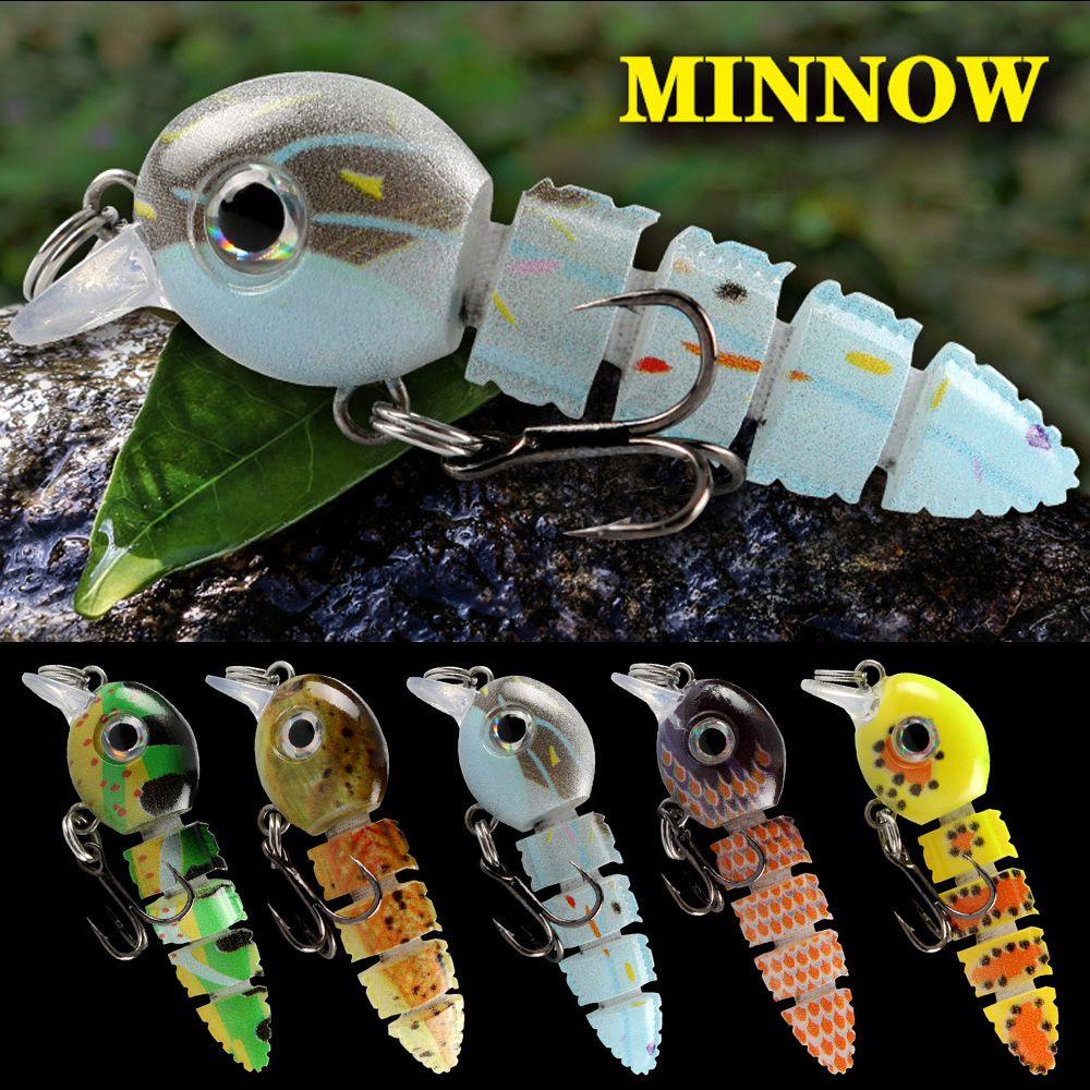 Mồi Câu Cá Nhân Tạo 3.9G 5.5cm Có Lưỡi Câu Tiện Dụng