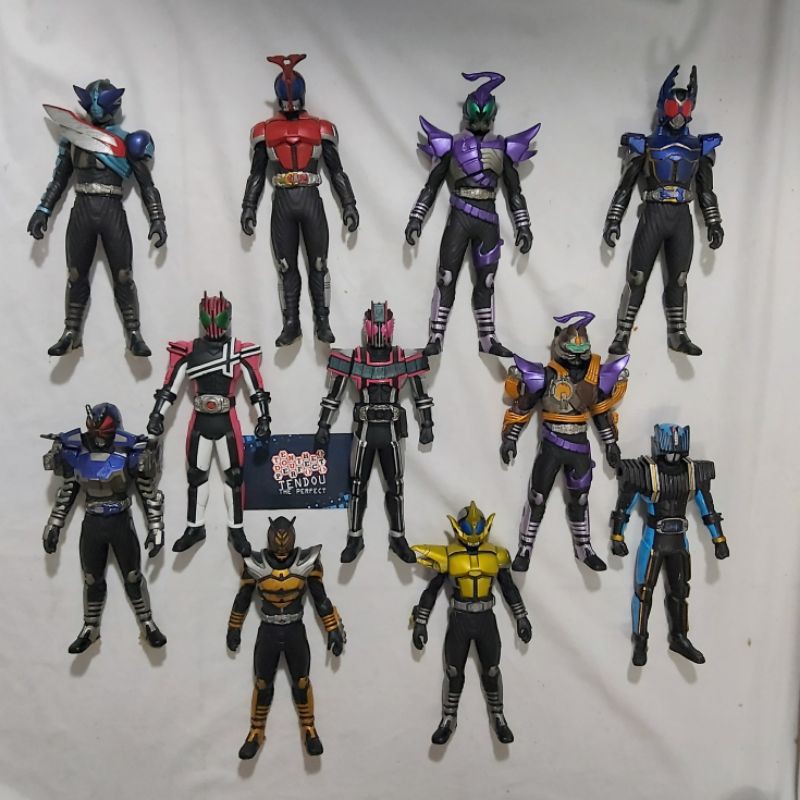 Đồ Chơi Mô Hình Siêu Nhân Tổng Hợp. Rider Heroes Figure. Kabuto Decade Chính Hãng Bandai Nhật Bản