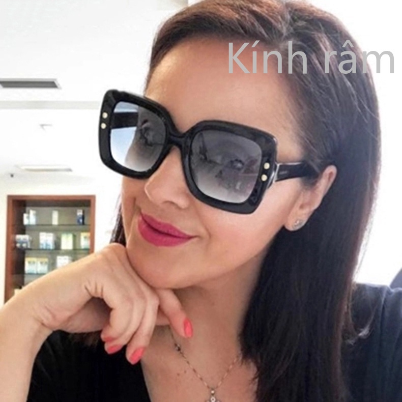 Kính râm nữ gọng vuông phong cách cổ điển