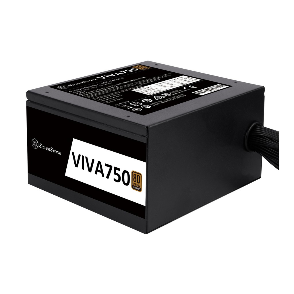 Nguồn Máy Tính SilverStone VIVA 750 - 750W 80 Plus Bronze