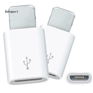 Dota_Mini Fast Transfer OTG Charge Converter Adapter for iPhone to Android Micro USB