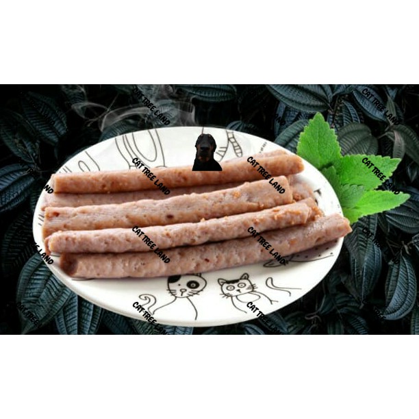 BÁNH THƯỞNG CHO MÈO QUE THỊT MỀM CÓ NHÂN GIÀU ĐẠM GÓI 25G - SNACK ĂN VẶT CHO MÈO