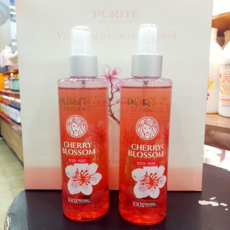 XỊT THƠM DƯỠNG THỂ HOA ANH ĐÀO BODY MIST PURTE | BigBuy360 - bigbuy360.vn