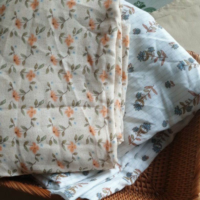 Vải thô xô hoa nhí 35k/m