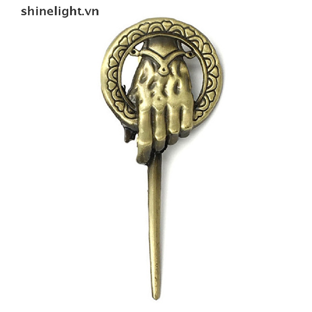 [shinelight] Trâm Cài Áo Hóa Trang Phim Trò Chơi Vương Quyền Quyến Rũ Mới Cài Áo Hình Nhân Vật Phim Game of Thrones N / A