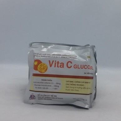 Gói 24 Viên Kẹo Ngậm Vita C GLUCOSE