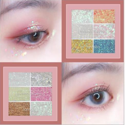 Nhũ Mắt 6 ô Lameila Rainbow Sequins No.5072 | BigBuy360 - bigbuy360.vn