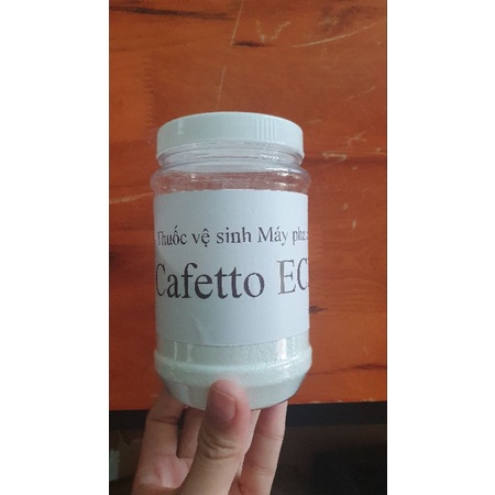 Bột vệ sinh máy pha cafe Caffeto - Hot Air