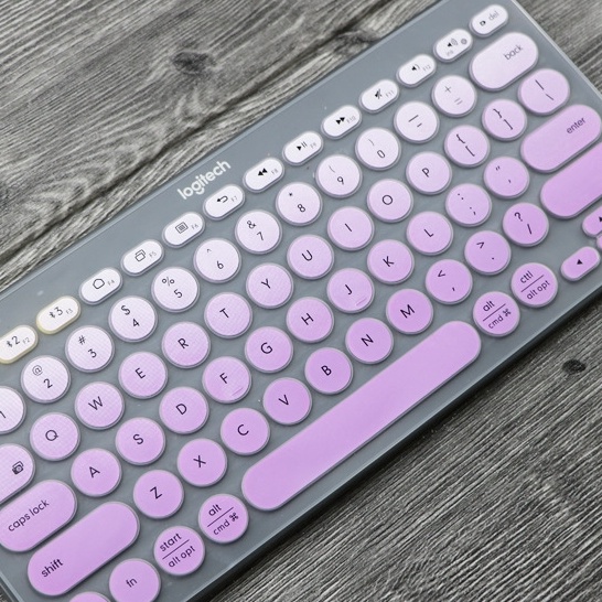Miếng Dán Bàn Phím Silicon Siêu Mỏng Cho Logitech K380