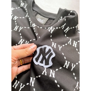 Áo MLB logo thêu monogram