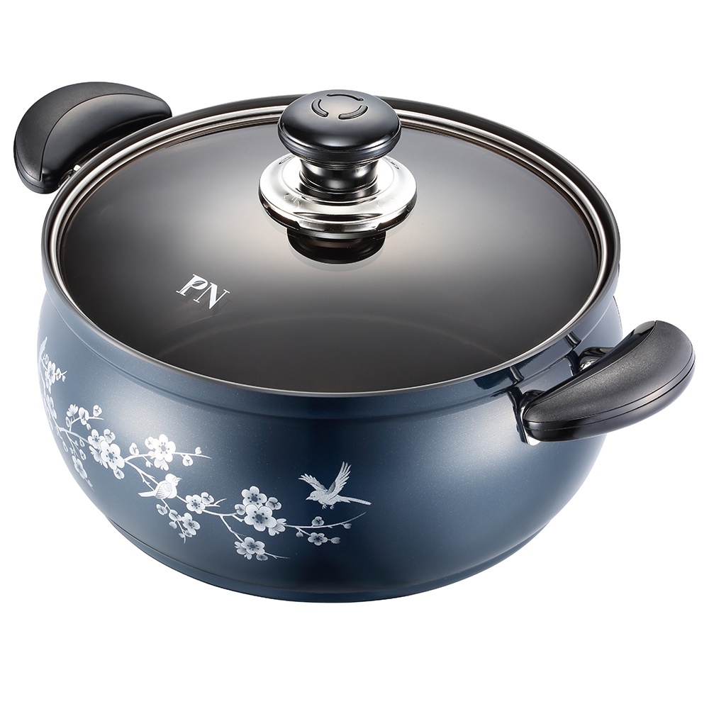 [Mã BMBAU300 giảm 10% đơn 499K] Nồi casserole nhôm hiệu PN FMPT-24C(IH) [24cm – 4.7L] - Hàng chính hãng