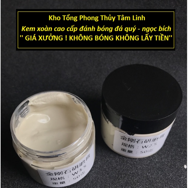 Kem xoàn đánh bóng đá quý ngọc bích thế hệ mới| Kho tổng Phong Thuỷ Tâm Linh