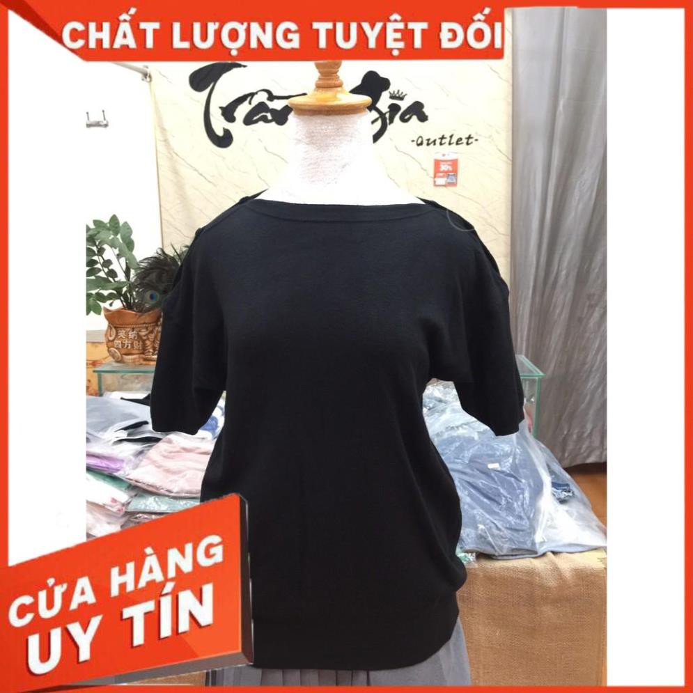 Áo len mongtogi vai cúc tay bồng