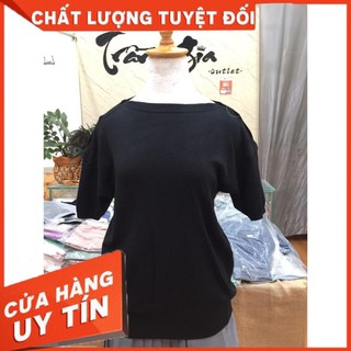 Áo len mongtogi vai cúc tay bồng